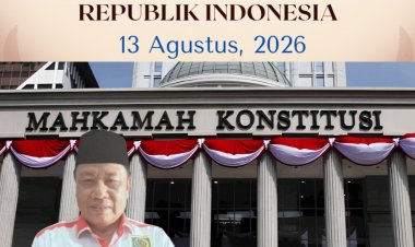 Selamat HUT Mahkamah Konstitusi RI ke-23, Uhadi, SH, Sekjen DPP APDESI Merah Putih: Peradilan Merdeka Menjadi Pilar Tegaknya Keadilan