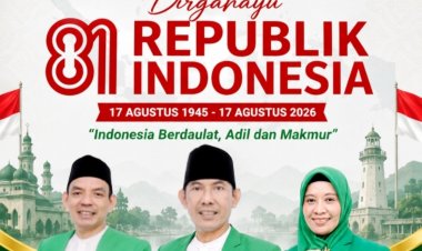 DPC PPP Kabupaten Pandeglang Sampaikan Ucapan HUT ke-81 RI: Indonesia Berdaulat, Adil dan Makmur