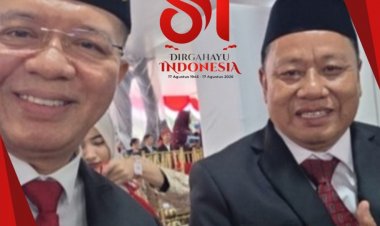 Sekjen DPP APDESI Merah Putih Uhadi, SH, Bersama Jajaran Ikuti Upacara HUT RI Ke-81 di Istana Negara