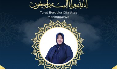 Uhadi, SH, Kades Kartasana Pagelaran Sampaikan Turut Berduka Cita Atas Meninggalnya Direktur Perumdam Tirta Berkah Pandeglang Euis Yuningsih