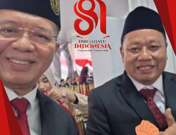 Sekjen DPP APDESI Merah Putih Uhadi, SH, Bersama Jajaran Ikuti Upacara HUT RI Ke-81 di Istana Negara