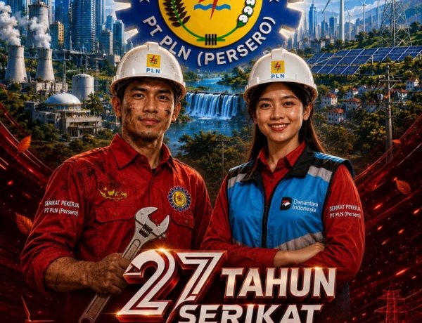 PT. PLN ULP Labuan Sampaikan Selamat HUT ke-27 Serikat Pekerja PLN: Menjaga Keutuhan dan Kesinambungan Energi Bangsa dengan Semangat Kolaborasi