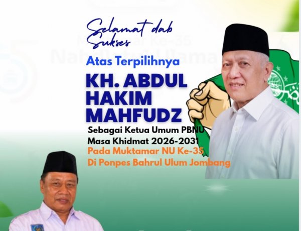 Sekjen DPP APDESI Merah Putih, UHADI, SH, Sampaikan Selamat Atas Terpilihnya Rais Aam dan Ketua Umum PBNU Masa Khidmat 2026-2031