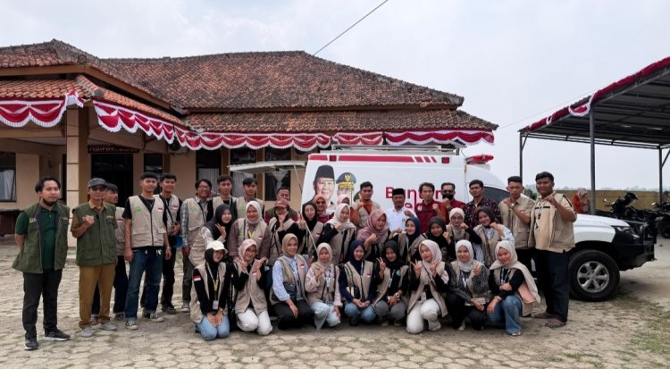 KKN 16 Sukaresmi dan KKN 17 Kubang Kampil Kolaborasi Gelar Cek Kesehatan Gratis, Gandeng Puskesmas Perdana dan Dinkes Provinsi Banten
