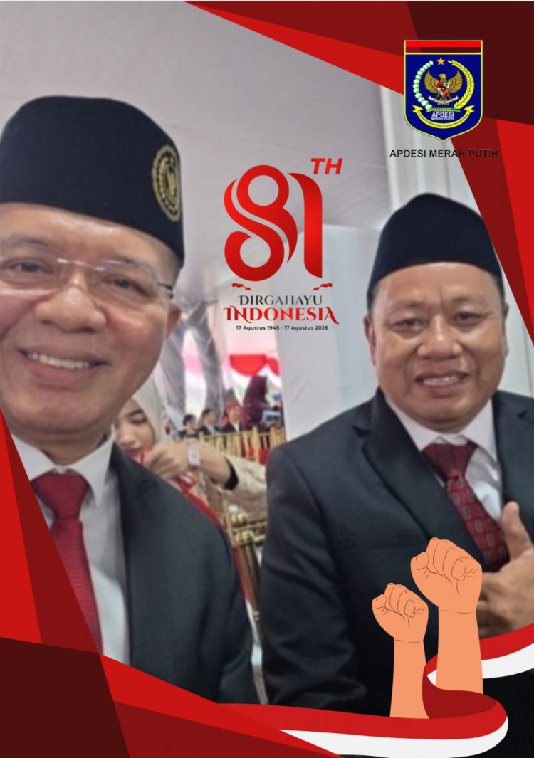 Sekjen DPP APDESI Merah Putih Uhadi, SH, Bersama Jajaran Ikuti Upacara HUT RI Ke-81 di Istana Negara