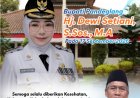 Nono Suparno, Sekdis Dikpora Pandeglang, Sampaikan Selamat Ulang Tahun Bupati Pandeglang Hj. Raden Dewi Setiani, S.Sos,. M.A. Pada 17 September 2026
