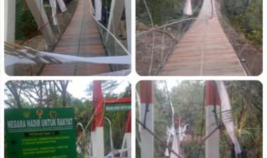 Jembatan Pongpet Miring Saat Peresmian, TNI AD Luruskan Fakta Kondisi dan Penyebabnya