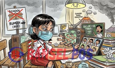 Antisipasi Erupsi Gunung Anak Krakatau, Pandeglang Terapkan PJJ Mulai 7 September