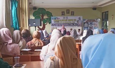 Bawa Dua Agenda ke SMPN 1 Karangtanjung, Adde Rosi Sosialisasikan 4 Pilar dan Tinjau Realisasi 917 Beasiswa PIP