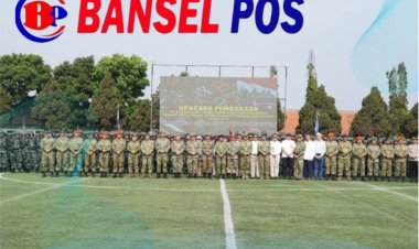Pangdam III/Siliwangi Hadiri Pembukaan Pelatihan Dasar Kemiliteran Komcad Mitra Udara Tahun 2026