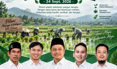 Segenap Presidium MD KAHMI Kabupaten Pandeglang, Sampaikan Selamat Hari Tani Nasional 2026