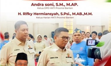 Uhadi, Sekjen DPP APDESI Merah Putih Sampaikan Selamat Atas Dilantiknya Pengurus DPD HKTI Banten 2026-2031, Andra Soni dan Rifky Hermiansyah Didapuk Jadi Pucuk Pimpinan