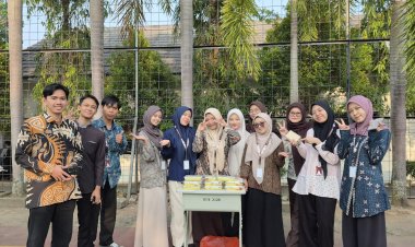 Mahasiswa PLP Kelompok 13 Turut Berpartisipasi dalam Semarak Market Day di SMKN 3 Kota Serang