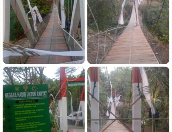 Jembatan Pongpet Miring Saat Peresmian, TNI AD Luruskan Fakta Kondisi dan Penyebabnya