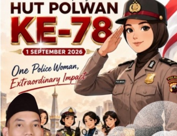 Suparta Kurniawan, Direktur Jaringan Intelektual Nusantara Sampaikan Selamat HUT Polisi Wanita Ke-78, Pada 1 September 2026