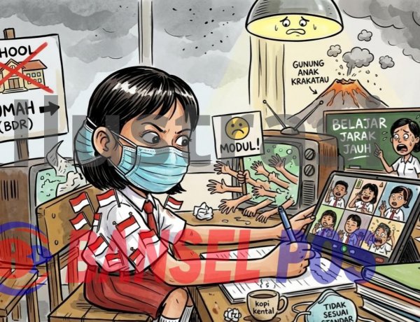 Antisipasi Erupsi Gunung Anak Krakatau, Pandeglang Terapkan PJJ Mulai 7 September