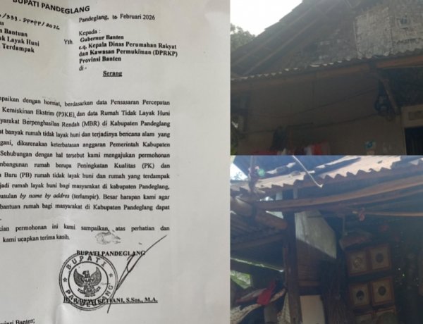 Kantongi Surat Sakti Bupati, Bantuan RTLH Presiden Rp75 Juta per Unit di Pandeglang Malah Mandek!