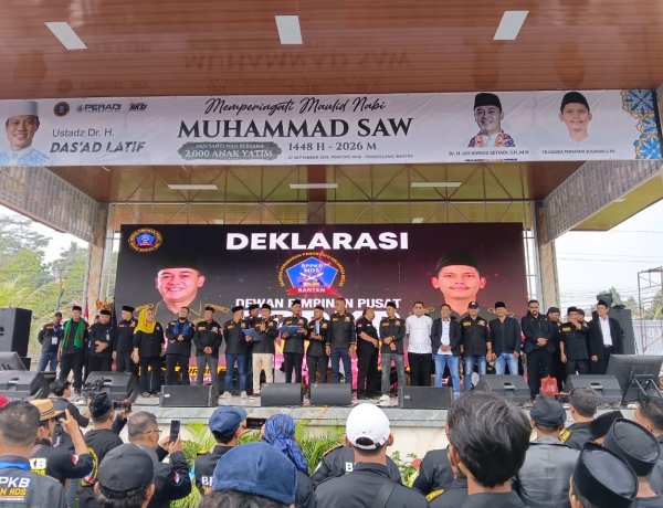 Deklarasi Akbar BPPKB Banten HDS: Ribuan Anggota Padati Tablig Akbar dan Santunan 2.000 Yatim di Pandeglang