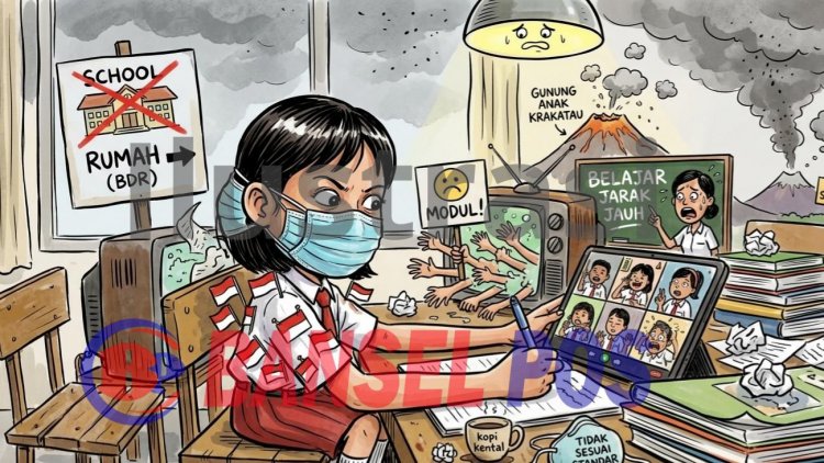 Antisipasi Erupsi Gunung Anak Krakatau, Pandeglang Terapkan PJJ Mulai 7 September