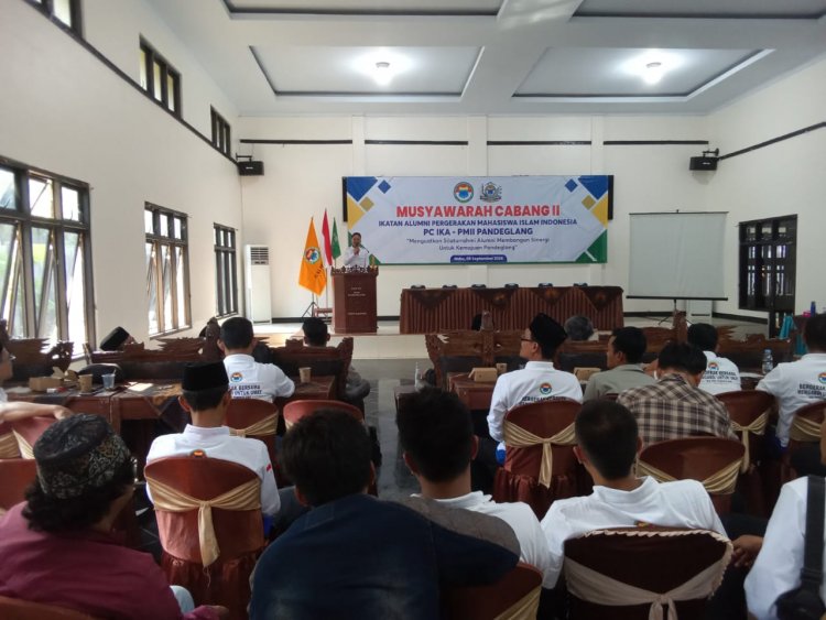 PC IKA-PMII Pandeglang Gelar Muscab II, Lahirkan Mitra Strategis Pembangunan Daerah