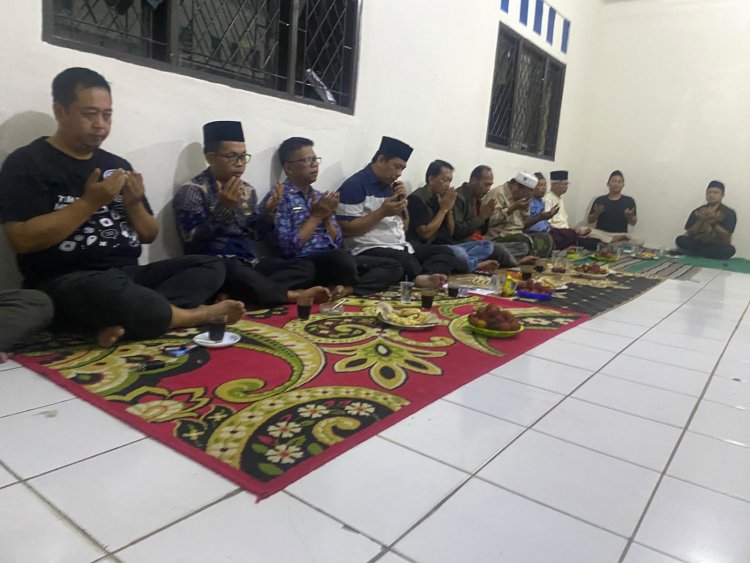 Gelar Yasinan, PWI dan SMSI Pandeglang Doakan Keselamatan Jurnalis yang Hilang di GAK