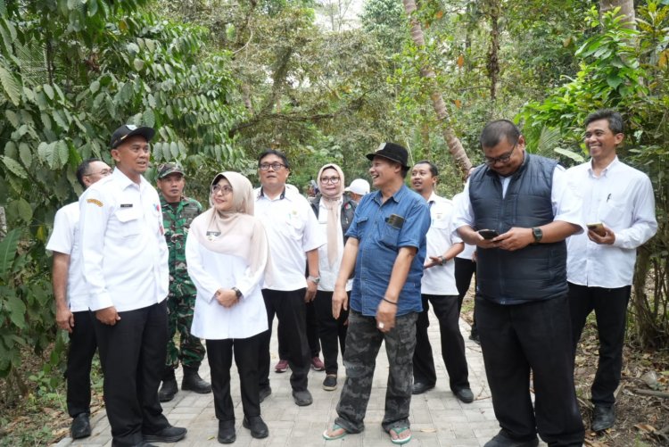 Tinjau Jalan di Kaduhejo, Bupati Dewi Setiani Minta Akselerasi Infrastruktur Dipercepat