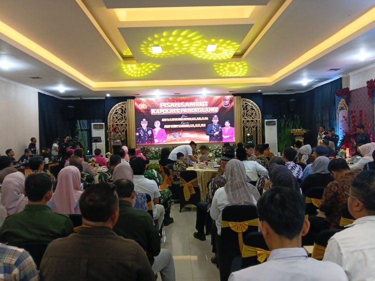 Pisah Sambut Kapolres Pandeglang: AKBP Dhyno Pamit, AKBP Sonny Harsono Minta Dukungan Warga