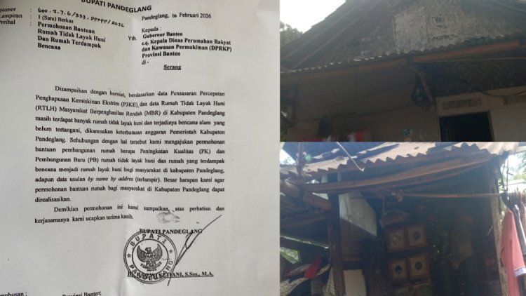 Kantongi Surat Sakti Bupati, Bantuan RTLH Presiden Rp75 Juta per Unit di Pandeglang Malah Mandek!