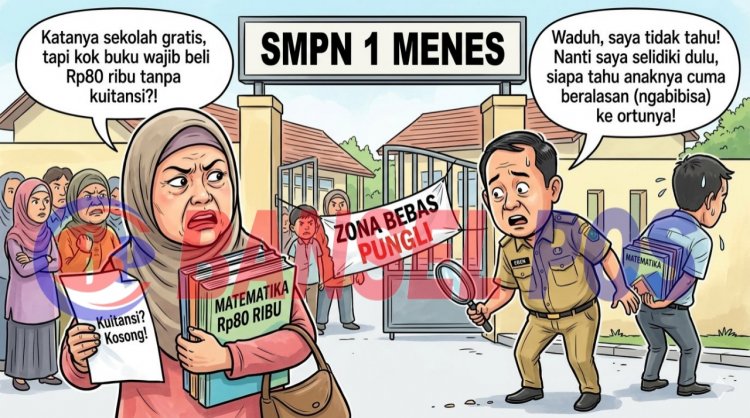 Pendidikan Gratis Cuma Isapan Jempol? Wali Murid SMPN 1 Menes Keluhkan Pungutan Buku Matematika Rp80 Ribu