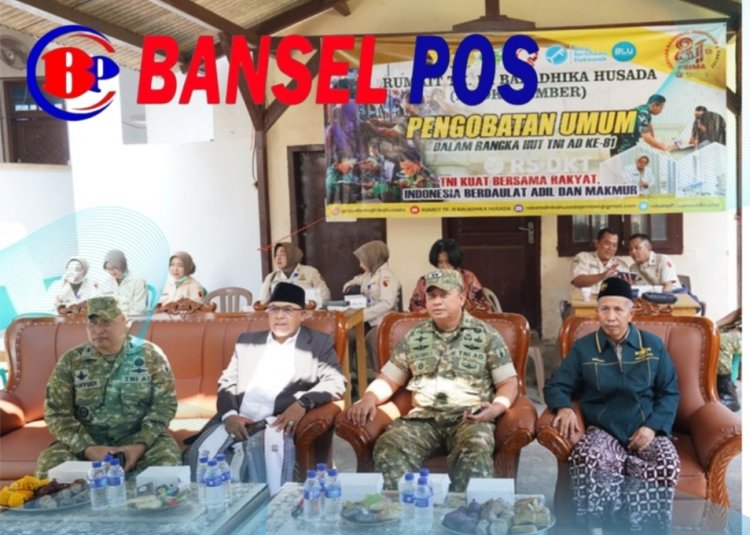 Terhubung Langsung dengan Monas: Peringati Maulid Nabi dan HUT Ke-81 TNI, DKT Jember Sukses Gelar Baksos Kesehatan 