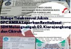 Minta Itjen Periksa Dugaan Pelanggaran Pada Pelaksanaan Revitalisasi SDN Se Cibitung Pandeglang, DPC AMIRA Layangkan Laporan Pengaduan