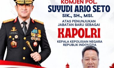 Sekjen DPP APDESI Merah Putih, Uhadi, SH, Sampaikan Selamat Kepada Jenderal Polisi Syudi Ario Seto, Atas Dilantiknya Sebagai Kapolri