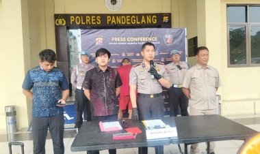Polres Pandeglang Ringkus Dua Pencuri Motor, 4 Unit Kendaraan Dikembalikan ke Pemilik Sah