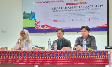 Tanamkan Jiwa Kepemimpinan, Kelompok 13 PLP Integratif Gelar Seminar Leadership in Action di SMKN 3 Kota Serang