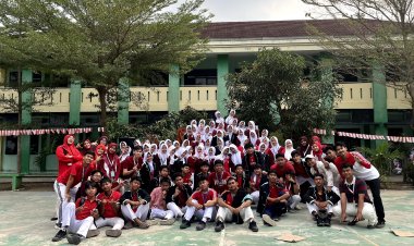 Meriahkan HUT RI KE-81, OSIM dan Mahasiswa PLP UIN Banten Ajak Siswa MAN 2 Pandeglang Ikuti Beragam Lomba