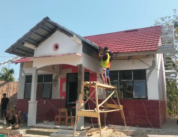 Telan Dana APBN Rp1,9 Miliar, Proyek Revitalisasi Dua SDN di Cibitung Pandeglang Diduga Tabrak Spesifikasi