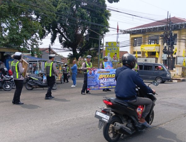 Hari Ke- 5 Operasi Patuh Maung Polres Pandeglang: 80 Kendaraan Terjaring, Polisi Tindak Tegas Pengendara Lawan Arus