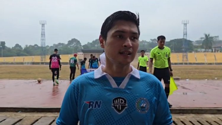 Anggota DPR RI Rizky Natakusuma Meriahkan Fun Football HUT Ke-5 Porwan Pandeglang