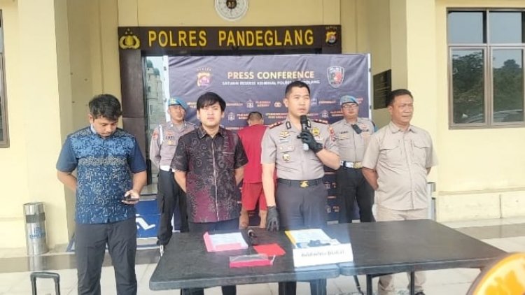 Polres Pandeglang Ringkus Dua Pencuri Motor, 4 Unit Kendaraan Dikembalikan ke Pemilik Sah