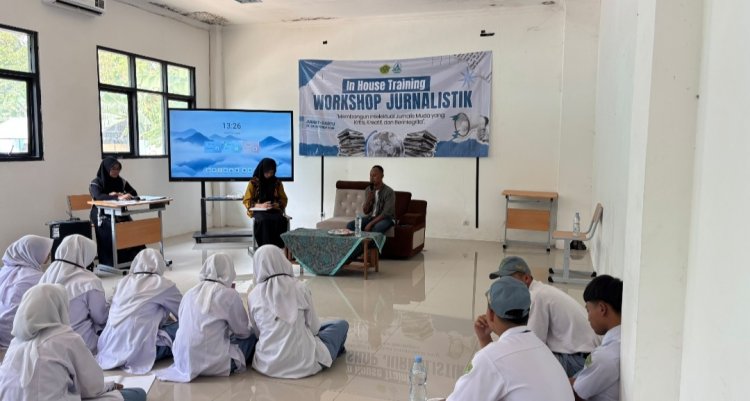 Redaksi Bansel Pos  Hadiri Acara Workshop Jurnalistik di MAN 2 Pandeglang, Guna Dorong Siswa Melek Informasi